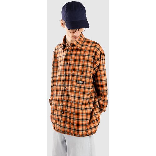 Rivvia Projects Plaid Off Track Srajca orange Cene