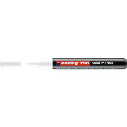 Edding paint marker E-790 2-3mm bela Cene