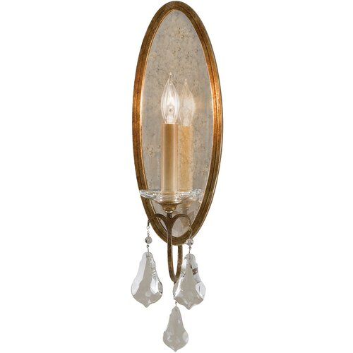 Elstead Lighting Elstead Valentina Stenska svetilka za notranjo uporabo, 1 luč, bronasta, E14, (22099218) Cene