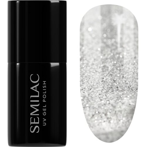 Semilac UV Hybrid Winter Collection gel lak za nohte z uporabo UV/LED lučke odtenek 605 White Flash 7 ml Cene