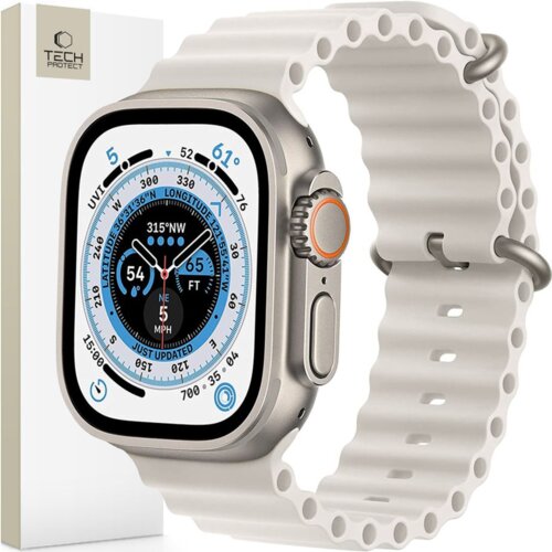 TECH-PROTECT ICONBAND PRO APPLE WATCH 4 / 5 / 6 / 7 / 8 / 9 / SE / ULTRA 1 / 2 (42 / 44 / 45 / 49 MM) BEŽ, (22069409) Slike