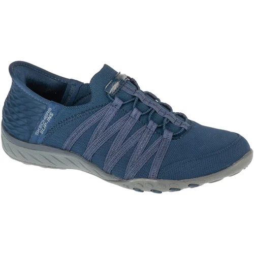 Skechers Nizke superge Slip-ins: Breathe Easy - Roll With Me Modra