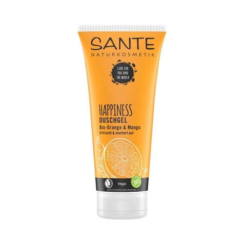 Sante HAPPINESS gel za tuširanje z bio pomarančo in mangom Cene