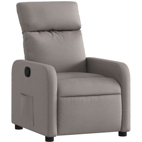 vidaXL Naslanjač taupe blago, (20928874) Cene