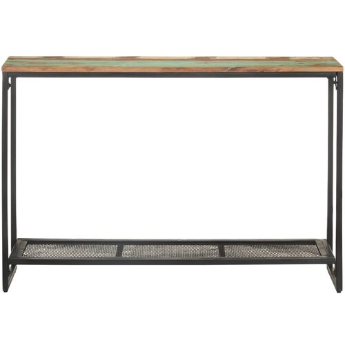 Maison Chic konzolna miza - miza ob steni 110x35x75 cm trden predelan les, (21786380) Cene