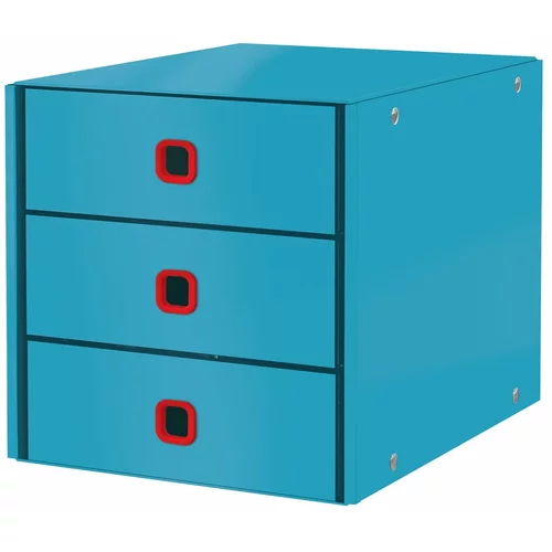 Leitz plava kutija s 3 ladice Cosy Click & Store