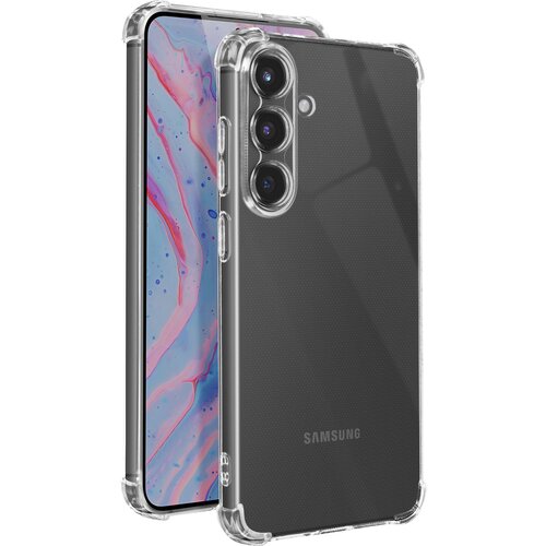 AVIZAR Ohišje za Samsung Galaxy S25 Plus Odporno na udarce, fleksibilno, ojačani vogali, Prozorno, (5000010208) Cene