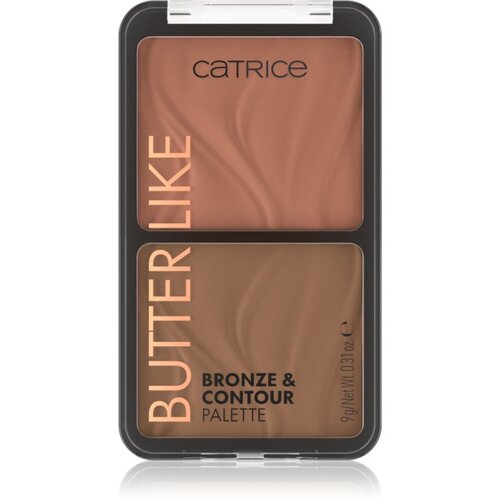 Catrice Butter Like Bronze & Contour paleta za konture obraza z bronzerjem odtenek 020 Shape It My Way 9 g Cene