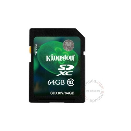 Kingston SDX10V/64GB memorijska kartica Slike