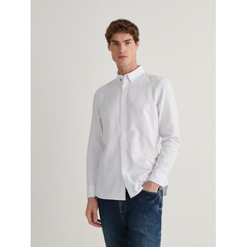 Reserved srajca slim fit - bela Cene