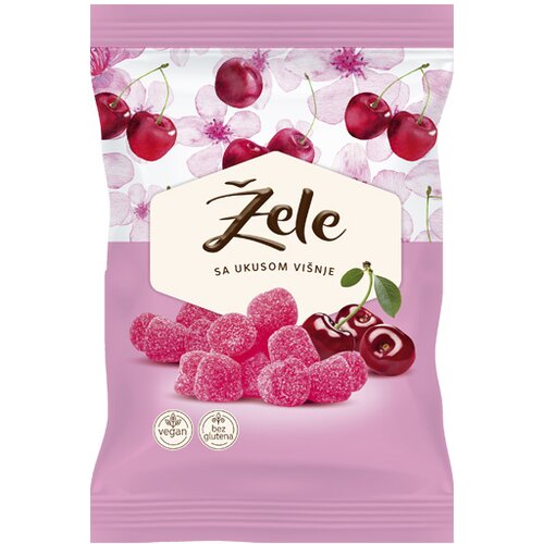 COKOLEND žele bombone sa ukusom vi&amp;scaron;nje 100g Slike