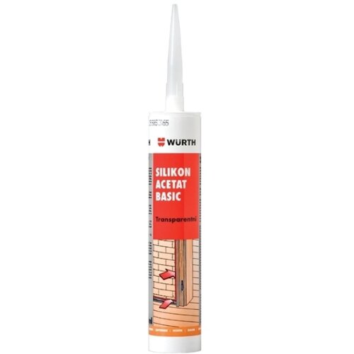 Würth Silikon acetat Basic crni 280ml /50237 Cene