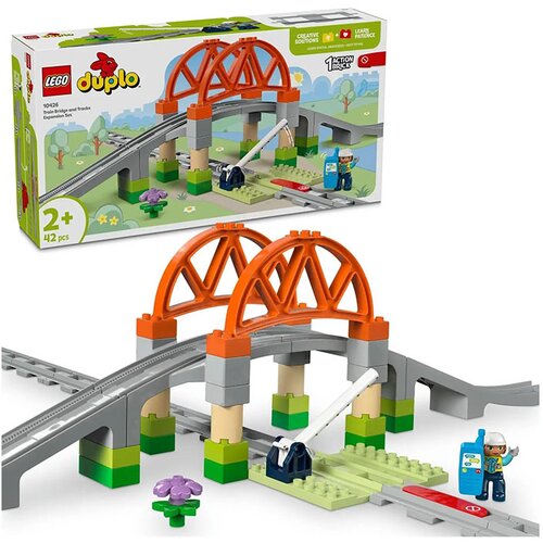 Lego DUPLO: Razširitveni komplet železniški most in tiri Cene