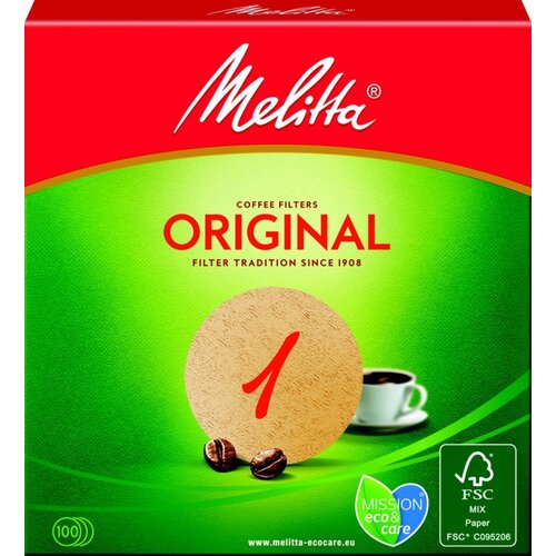 MELITTA sda okrogli filtrirni papir 1 Naravna rjava, (20830811) Cene