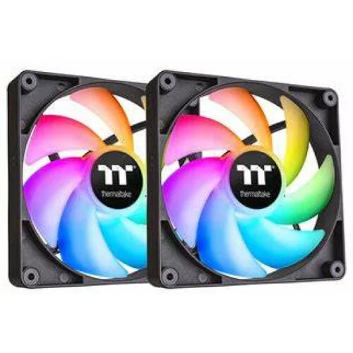 Thermaltake Paket 2 ventilatorjev Ct120 Argb Sync Pc 120 mm črn, (21404935) Cene