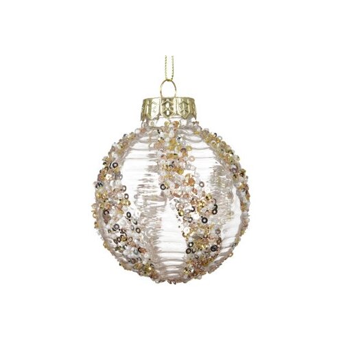 DEKOR DOM dekoracija - hanging bauble 8cm 026233 - transparent - kmg ( 045622 ) Cene