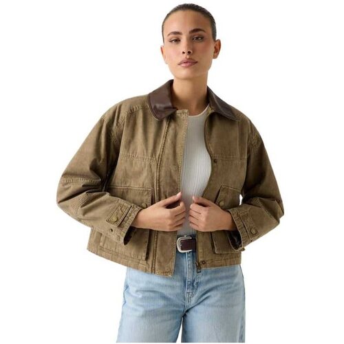 Guess cropped fit ženska jakna Cene