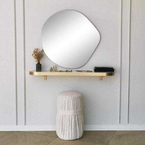 Woody Fashion Asso Gold Mirror Slike