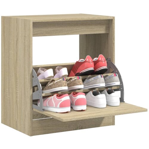  The Living Store Omarica za čevlje sonoma hrast 60x42x69 cm inženirski les - Omarica Za Čevlje, (21442360) Cene