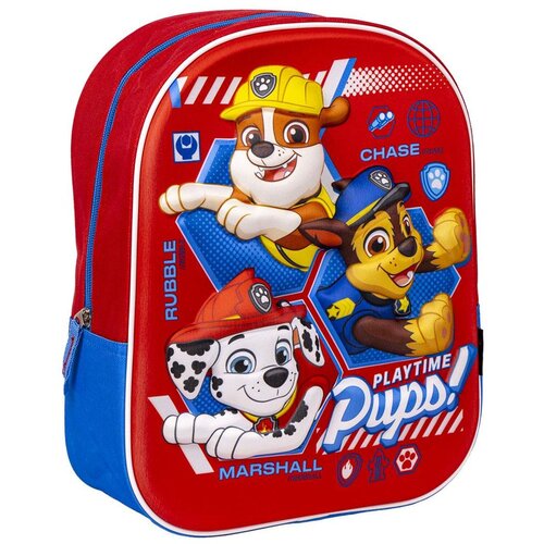 Cerda otroški nahrbtnik Paw Patrol 3D rdeč Cene