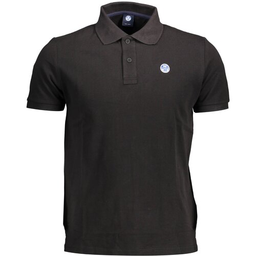 North Sails MEN&amp;amp;#39;S SHORT SLEEVE POLO BLACK Slike