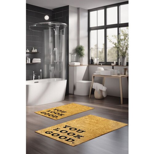  CT-5414 multicolor bathmat set (2 pieces) Cene