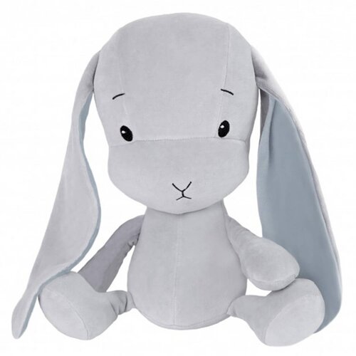 Effiki pli&amp;scaron;asti zajček bunny grey/blue Slike