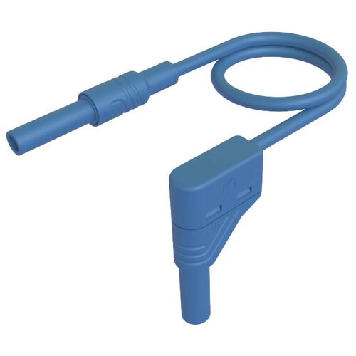 SKS Hirschmann MAL S WG-B 100/2\,5 bl varnostni merilni kabel 4 mm varnostni vtič 4 mm varnostni vtič 100 cm modra 1 kos, (20423305) Cene