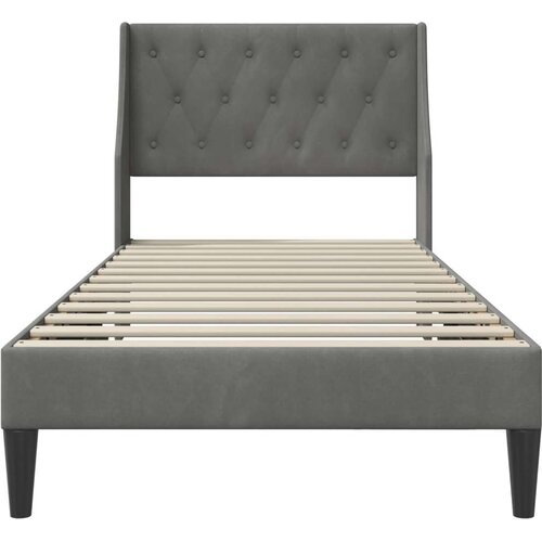  Okvir za krevet Tamno siva 90 x 190 cm Bar&amp;scaron;un Slike