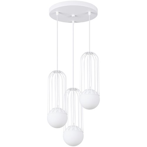 Sollux Lighting Sollux SL.1335 - Luster BRINA na sajli, 3xG9/8W/230V, bela Cene