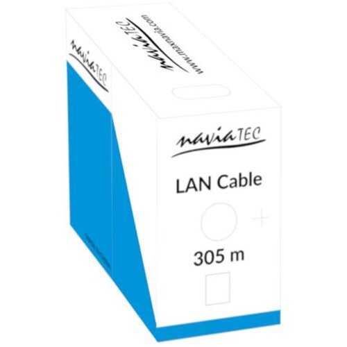 NaviaTec Cat6, UTP solid, 23AWG, copper 305m Cijene
