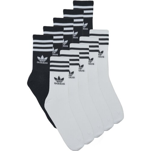 Adidas Nogavice 3-Stripes Crew Socks 10 Pairs Bela Cene