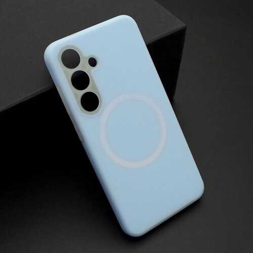 maska pastel color magsafe za samsung S931B galaxy S25 5G/ plava Slike