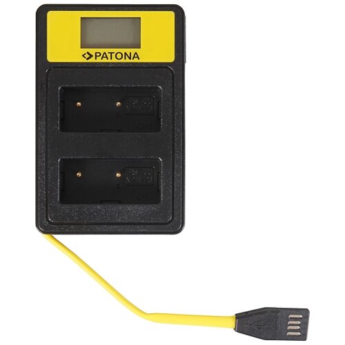 Patona Dual punjač za Fuji NP-W126 sa LCD i USB Slike