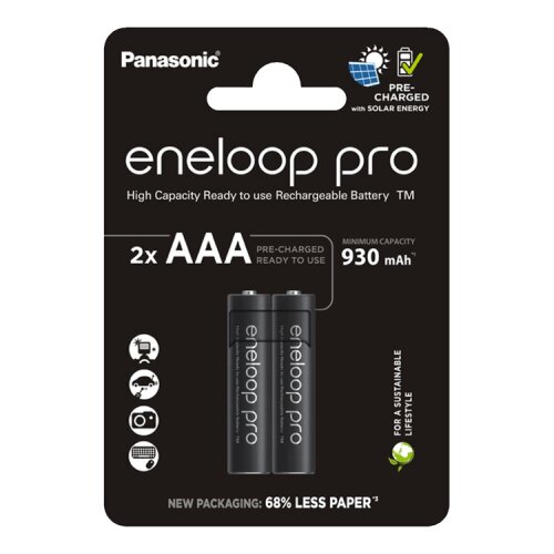 Panasonic punjive baterije eneloop Pro AAA/2B (BK-4HCDE/2CP) Slike