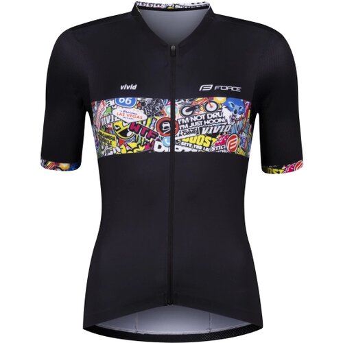 Force Dres VIVID kratki rukav, crna XS Cene