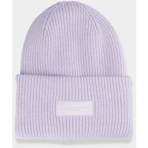 Kesi Women's winter hat with logo 4F purple Cene