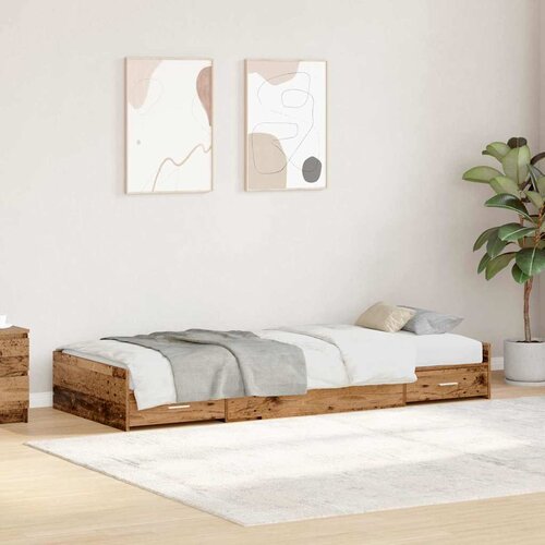  Krevetna konstrukcija Staro drvo 80 x 200 cm Konstruirano drvo Cene