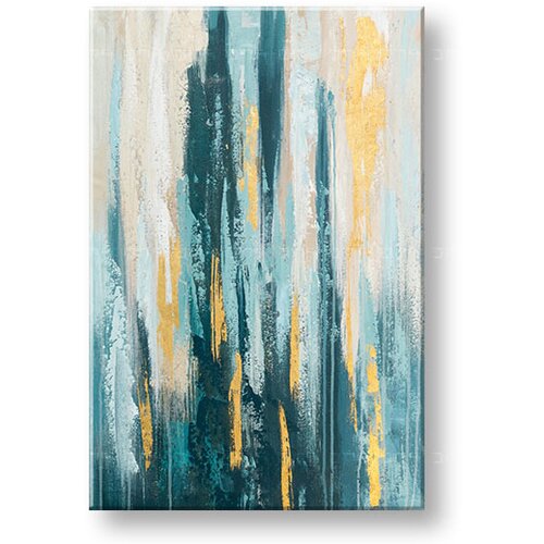  Naslikana slika na platnu abstrakt 1-delna CWF1917WE1 - 60x90 cm () Slike