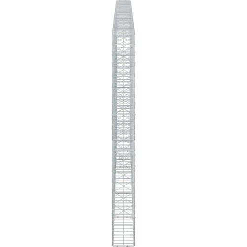  Gabion s žicom debljine 3,5 mm i mrežom 10x10 cm 550x20x200 cm Slike