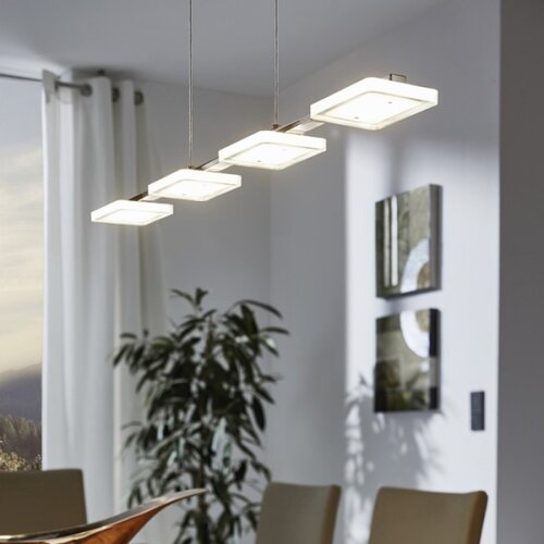 Eglo cartama 4, led, 4x4,5w, hrom/plastika kocke Slike