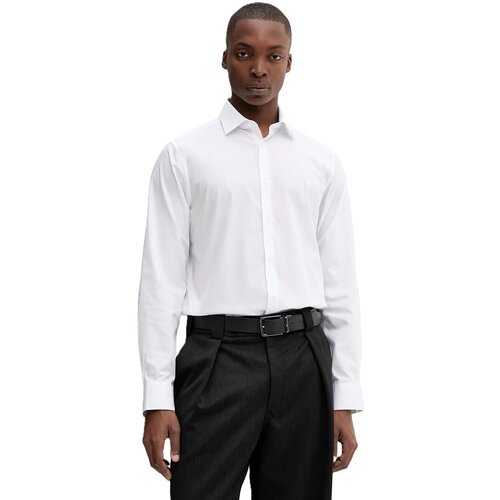 Calvin Klein Jeans Srajce z dolgimi rokavi LV019EU001 Bela Slike