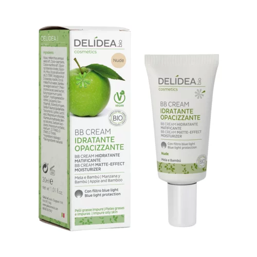 Delidea Apple & Bamboo BB Cream vlažilna krema z mat učinkom - Nude