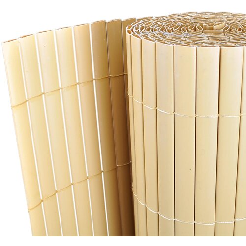 vidaXL Paneli ograje Rumena PVC, (5000157851) Cene