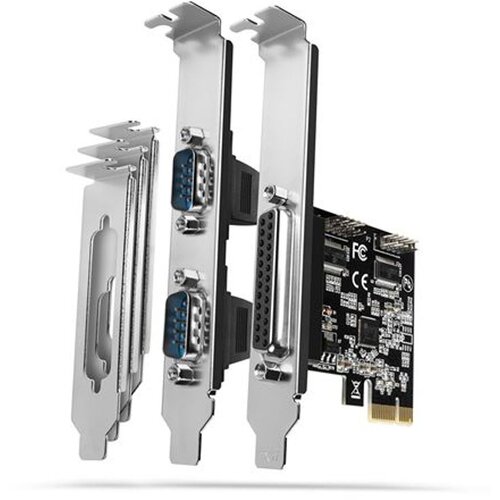 Axagon PCEA-PSN PCI-Express Adapter,1x Parallel+2xSerial+LP Cijene