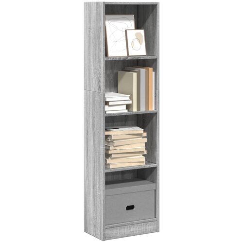 VidaXL Regal za knjige boja hrasta 40x24x143 cm konstruirano drvo Slike