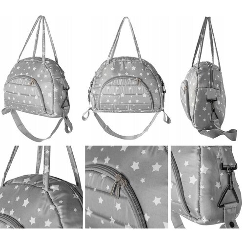 Tutumi Torba za kolica s organizatorom remena siva zvijezda Slike