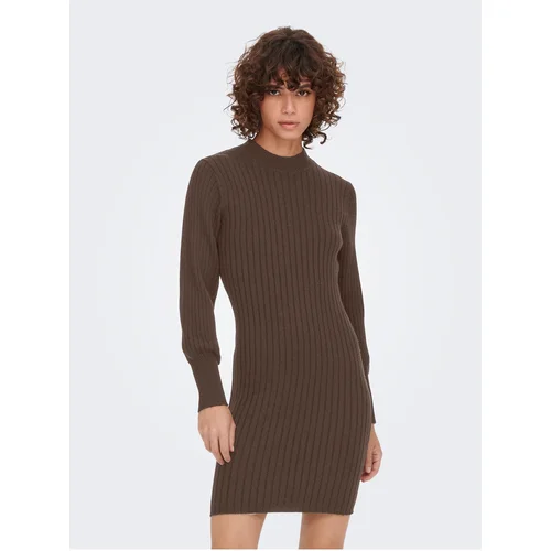 JDY Brown Women's Sweater Dress Magda - Ladies