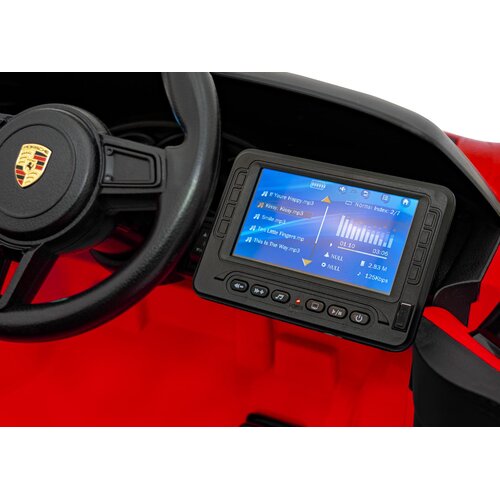  Licencirani auto na akumulator Porsche 718 MP4 - crveni Slike