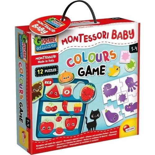 Lisciani montesori Baby Edukativna kutija - Igra Boja 105991 Cene